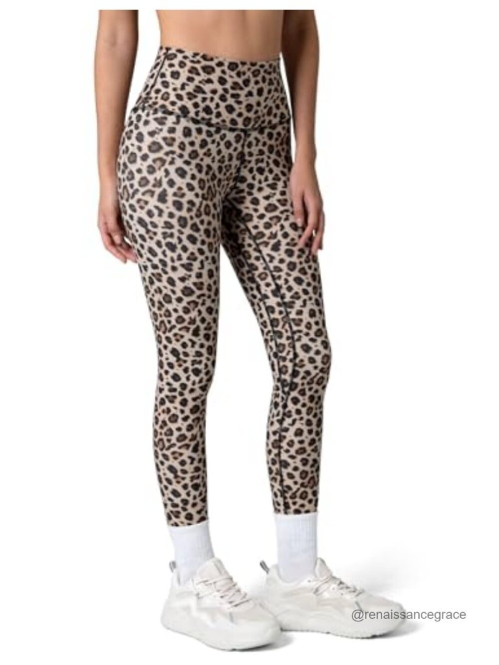 Seamless High Rise Workout Leggings 28" Inseam Buttery Soft Four Way Stretch